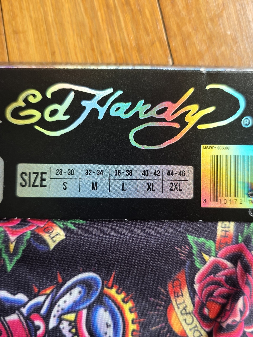 Ed Hardy Boys' Multicolor Performance Boxer Briefs - Picture 6 of 7
